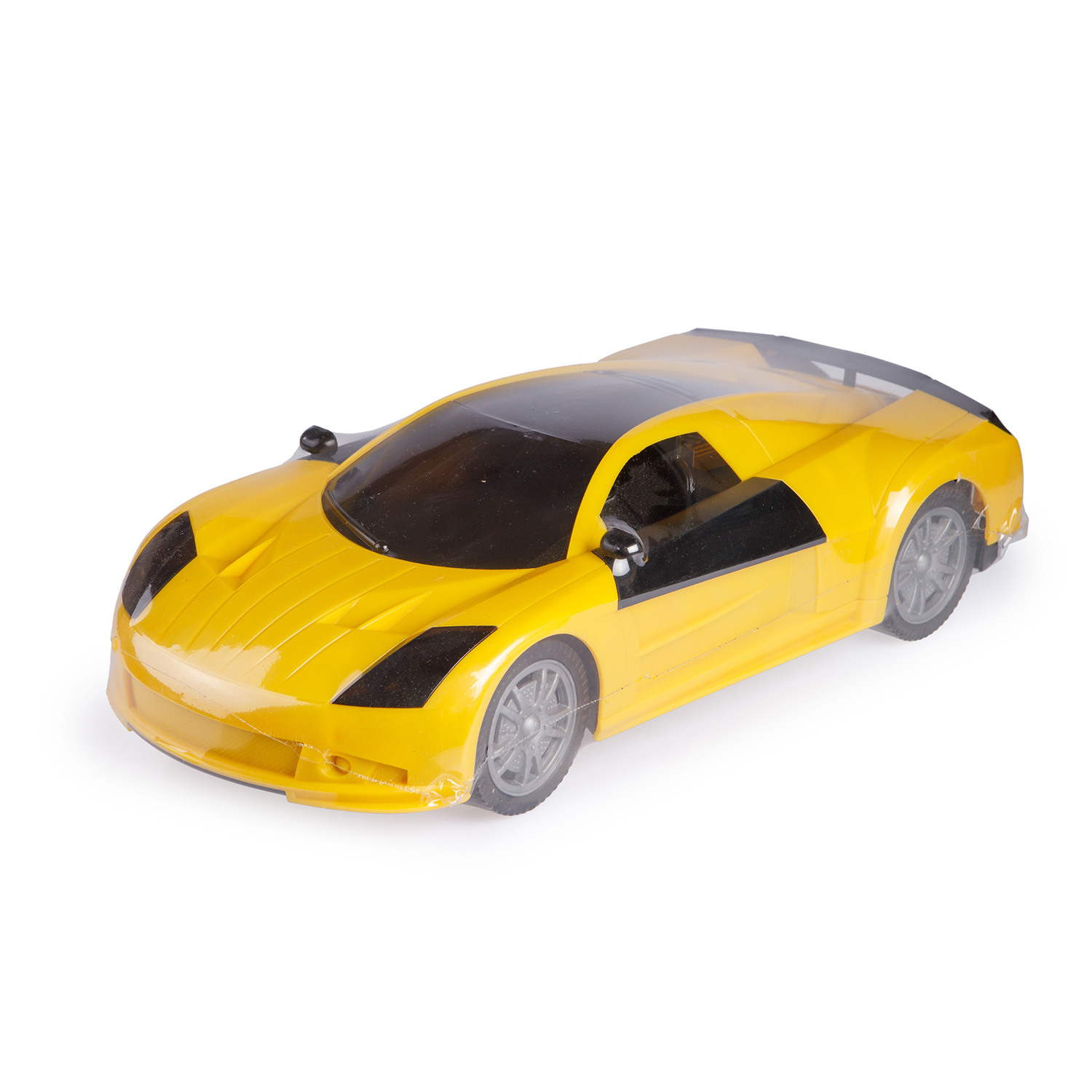 Машина Юг-Пласт Гонка 45 Ferrari желтая черная 7053/желтая/черная - фото 4