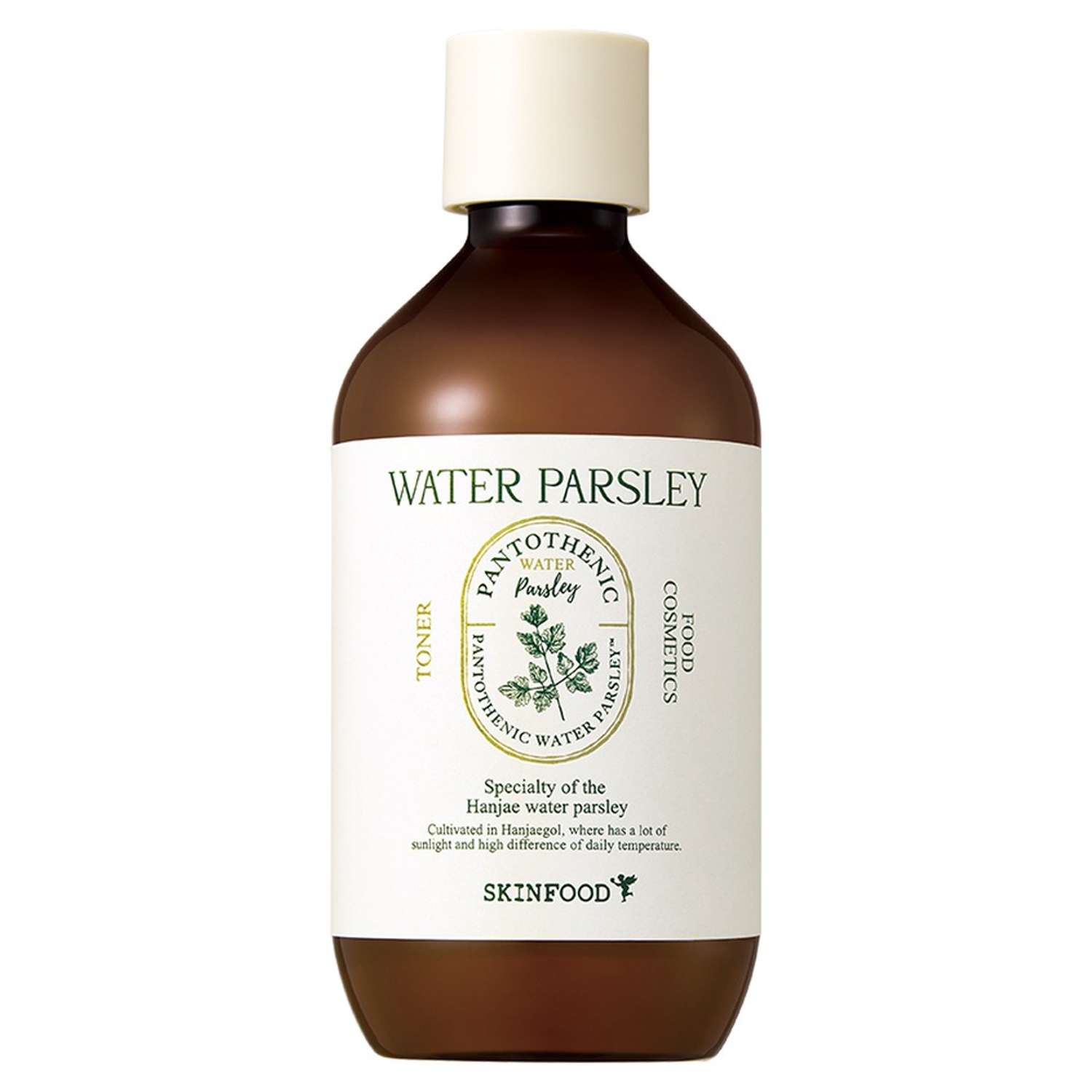 Тонер для лица Skinfood Water parsley с экстрактом омежника против несовершенств кожи 300 мл - фото 1
