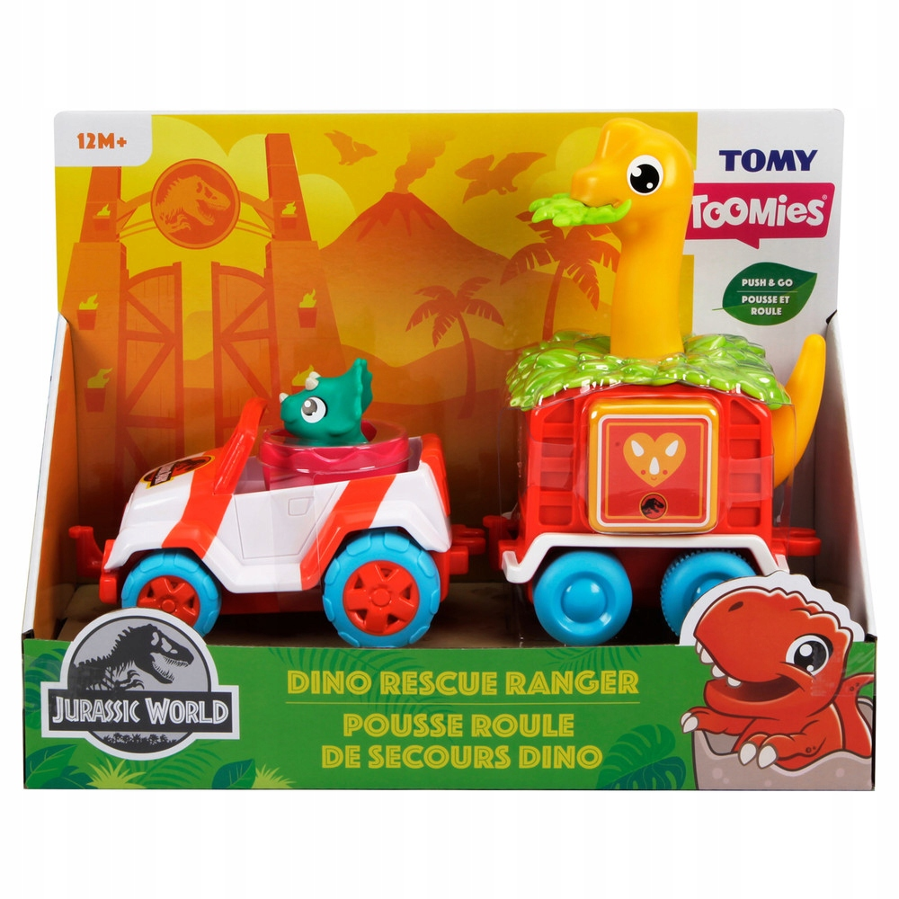 Игрушка Tomy Toomies каталка с динозавром E73253 - фото 6