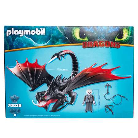 Конструктор Playmobil Dragons Смертолап и Гриммель 70039pm