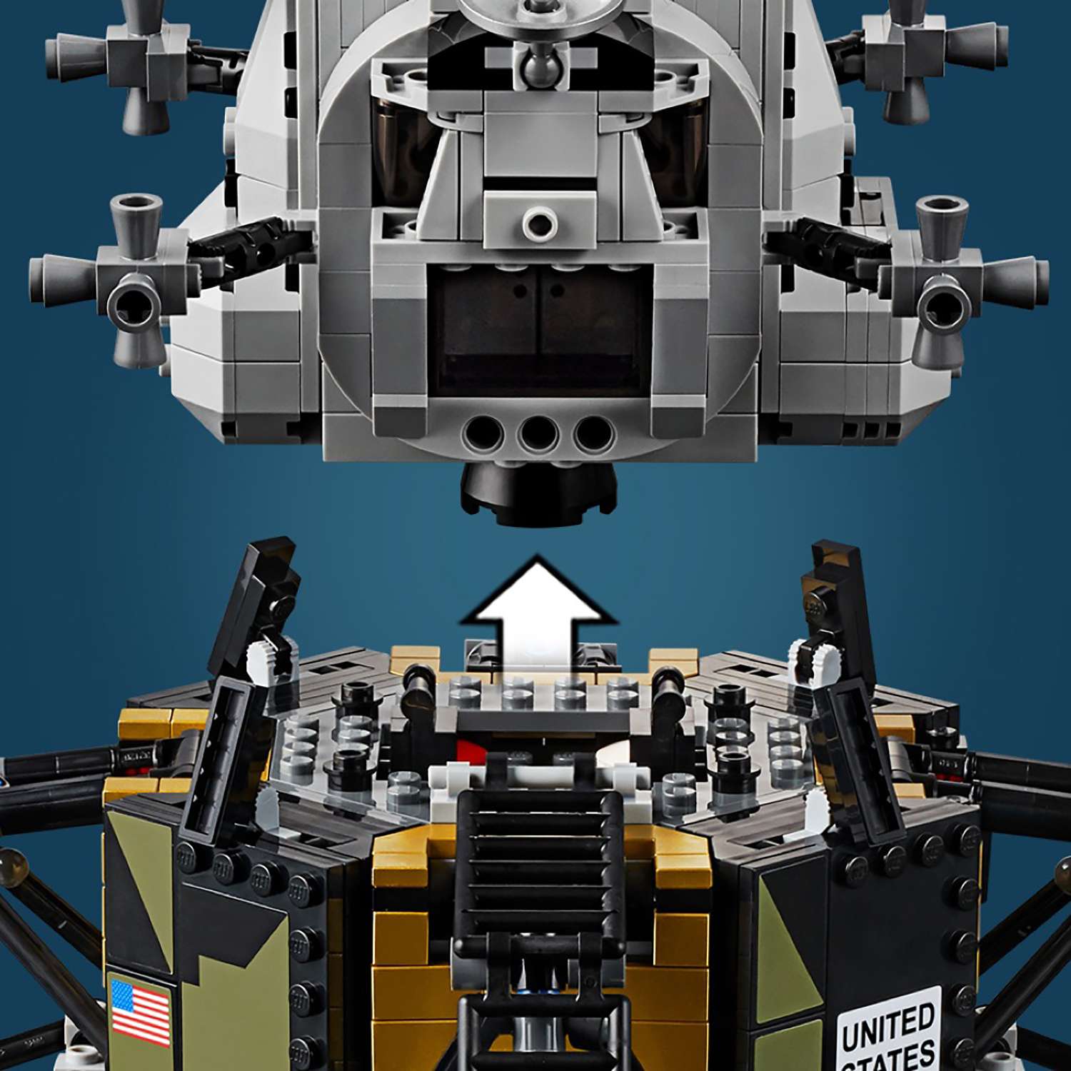 Конструктор LEGO Creator Expert Лунный модуль корабля Апполон 11 НАСА 10266 - фото 13