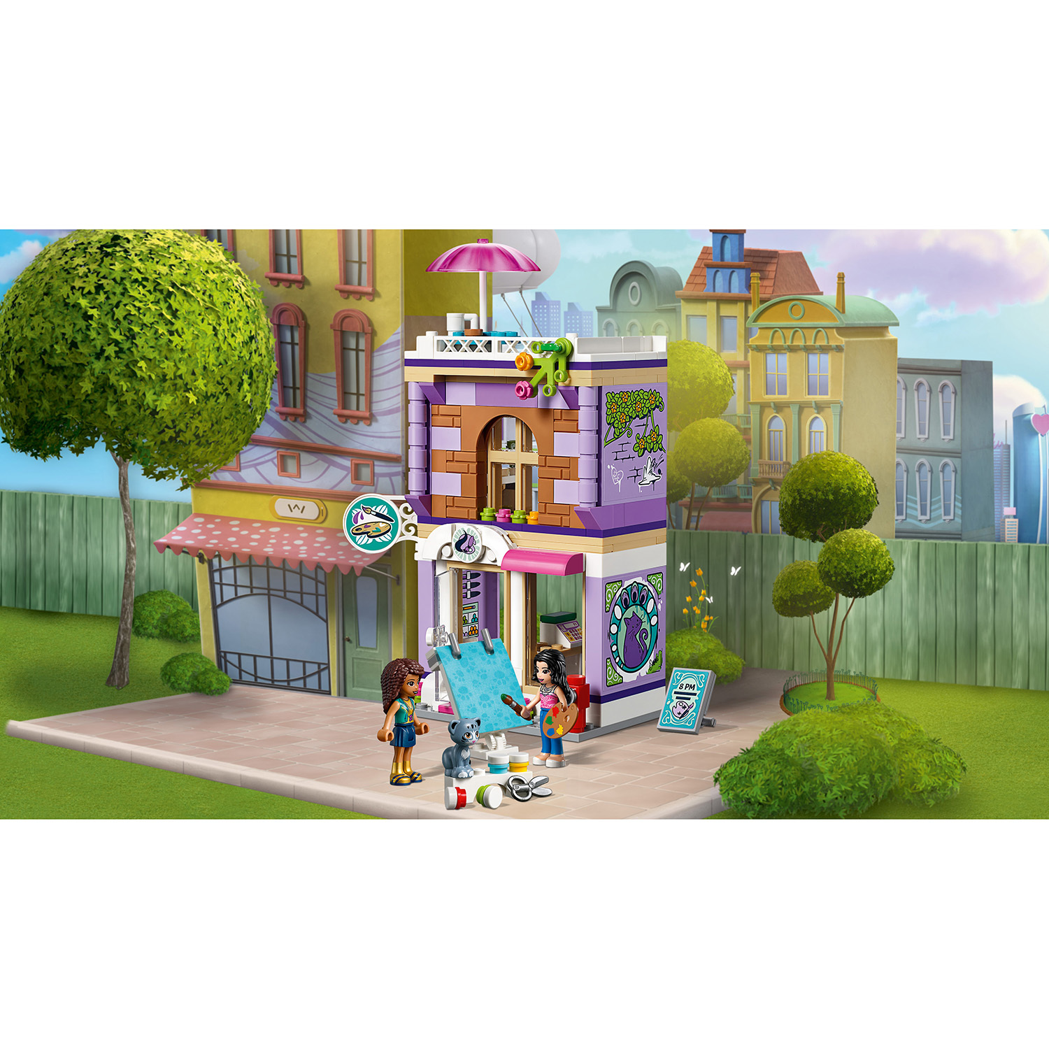 Конструктор LEGO Friends Художественная студия Эммы 41365 - фото 6