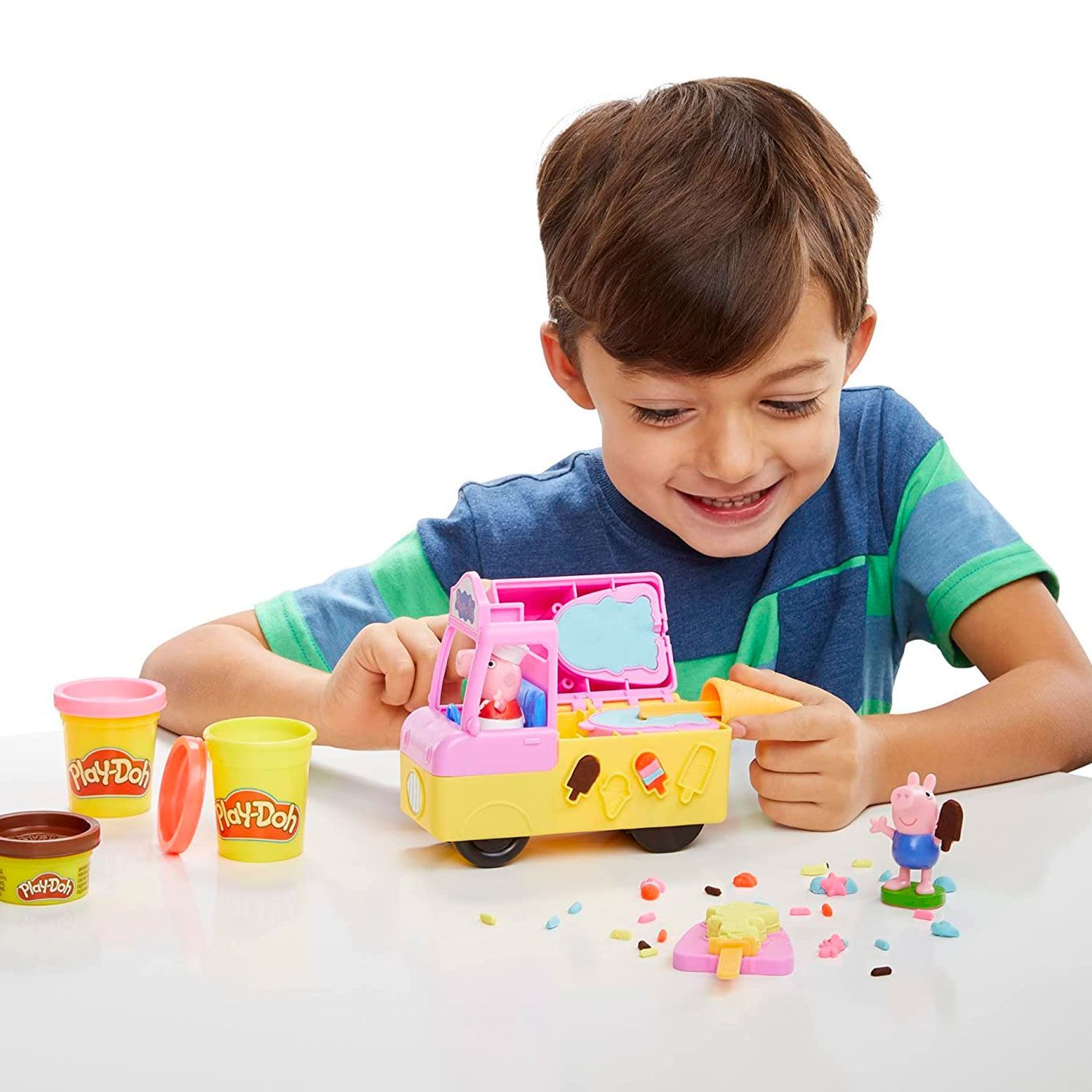 Игровой набор Hasbro Play-Doh Мороженое Пеппы - фото 3