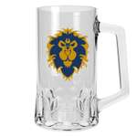 Кружка ABYStyle стеклянная World Of Warcraft Alliance Tankard 500ml ABYVER103