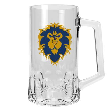 Кружка ABYStyle стеклянная World Of Warcraft Alliance Tankard 500ml ABYVER103