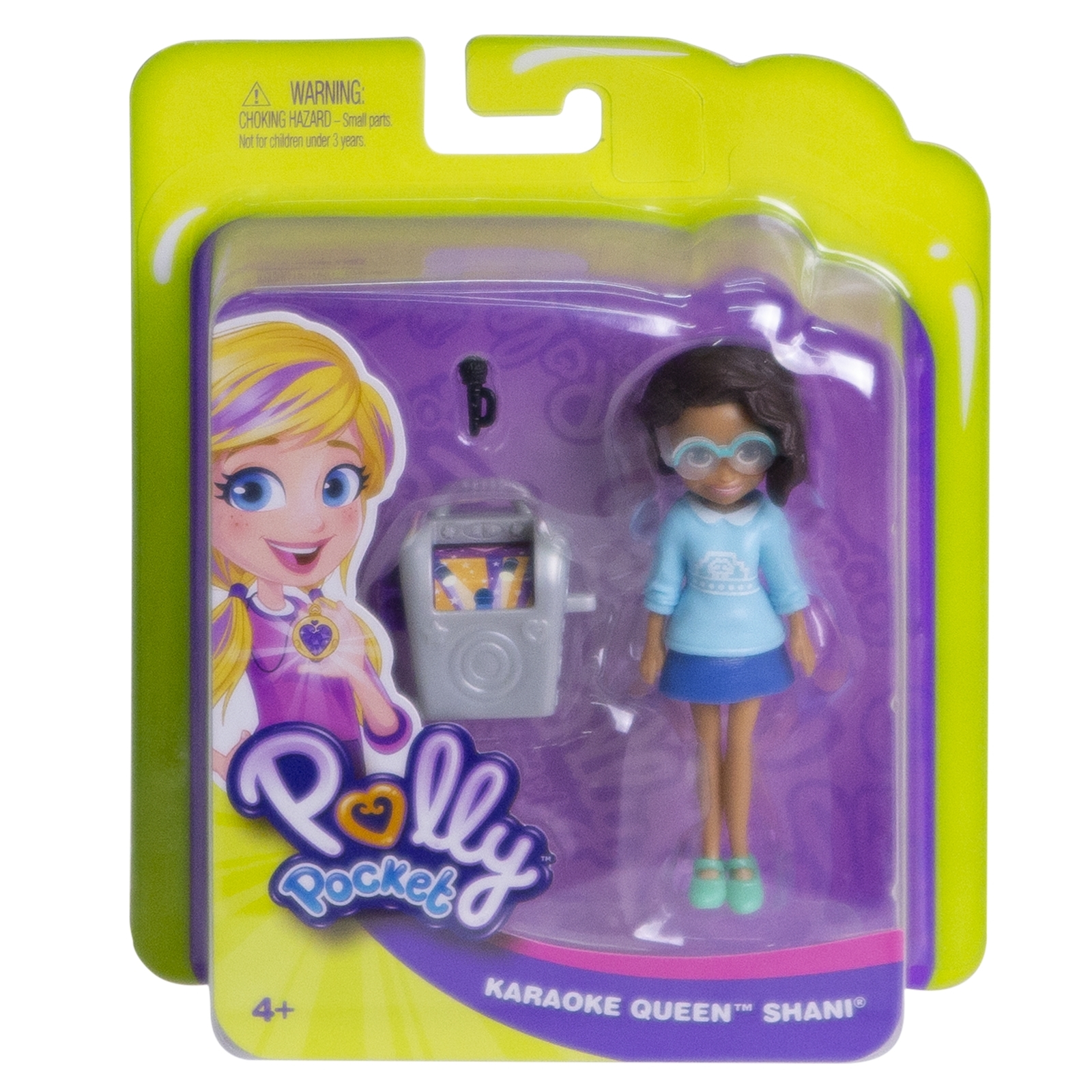 Кукла POLLY POCKET Королева караоке Шани FTP70 купить по цене 99 ₽ в  интернет-магазине Детский мир