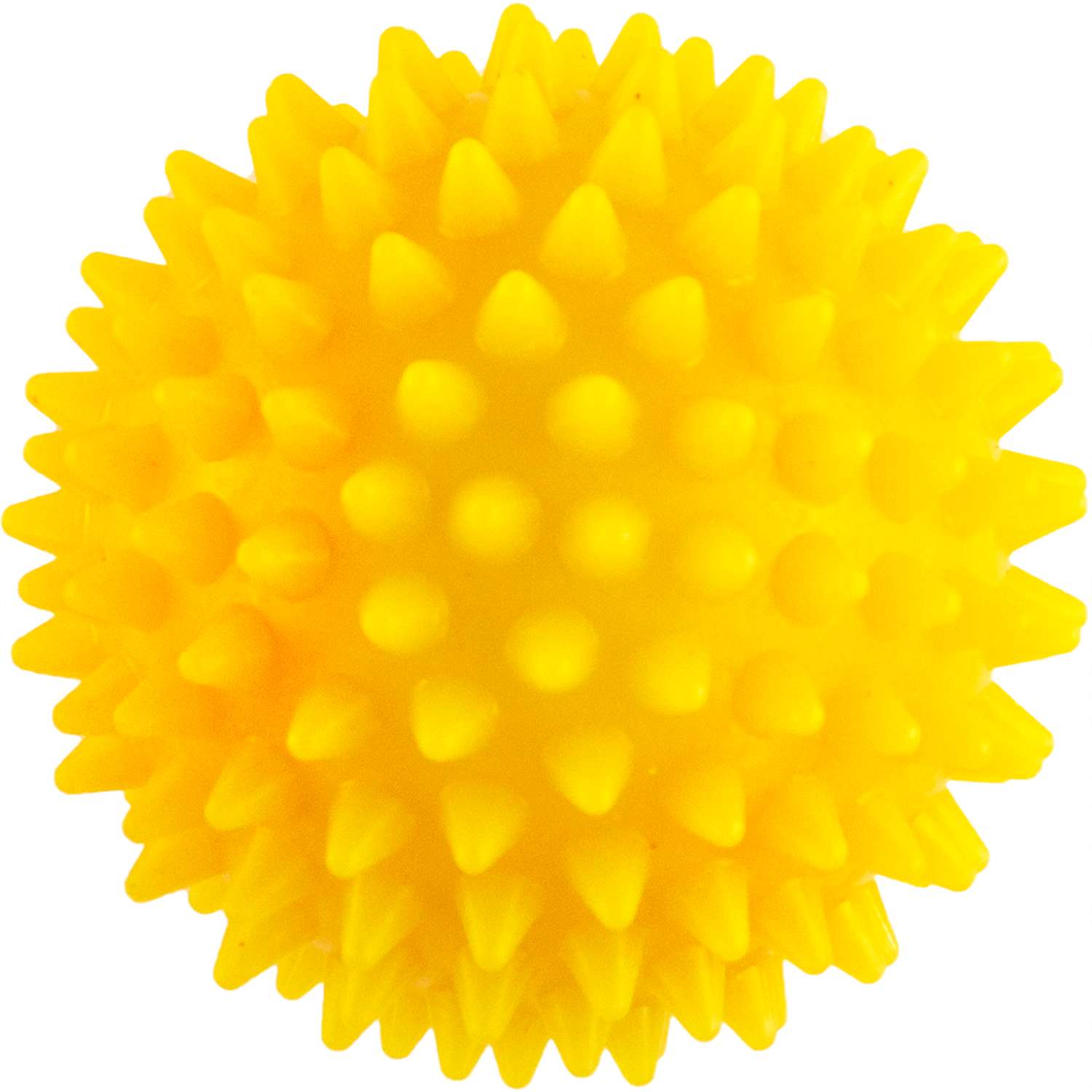 Мячик массажный Альфапластик желтый - фото 1