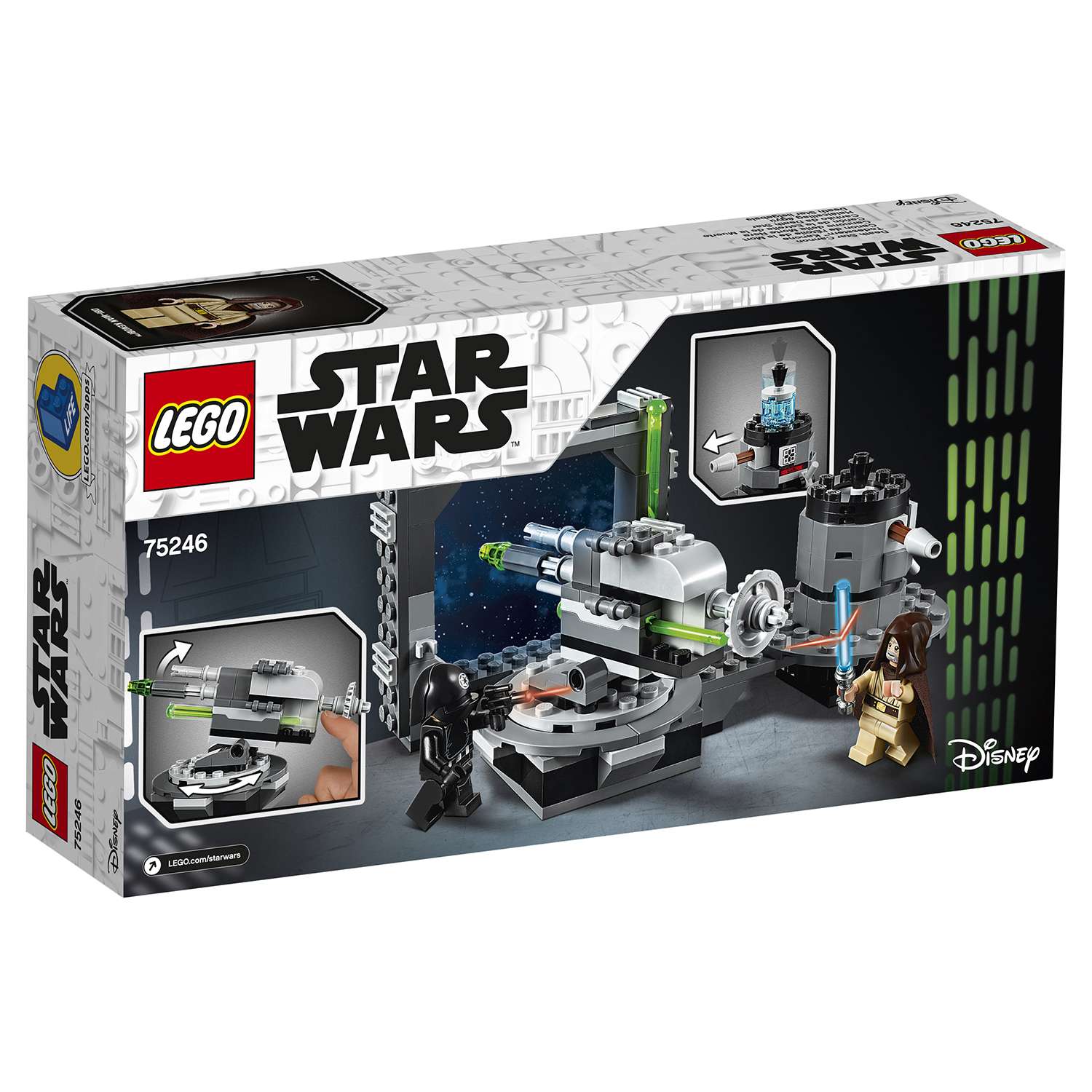 Конструктор LEGO Star Wars Пушка Звезды смерти 75246 - фото 3