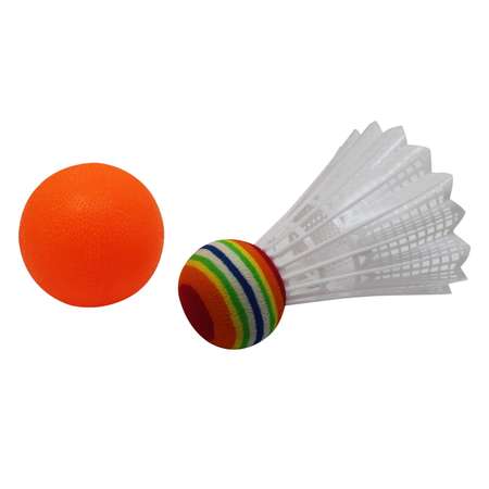 Игровой набор 1 TOY 2 ракетки с сеткой волан и мячик