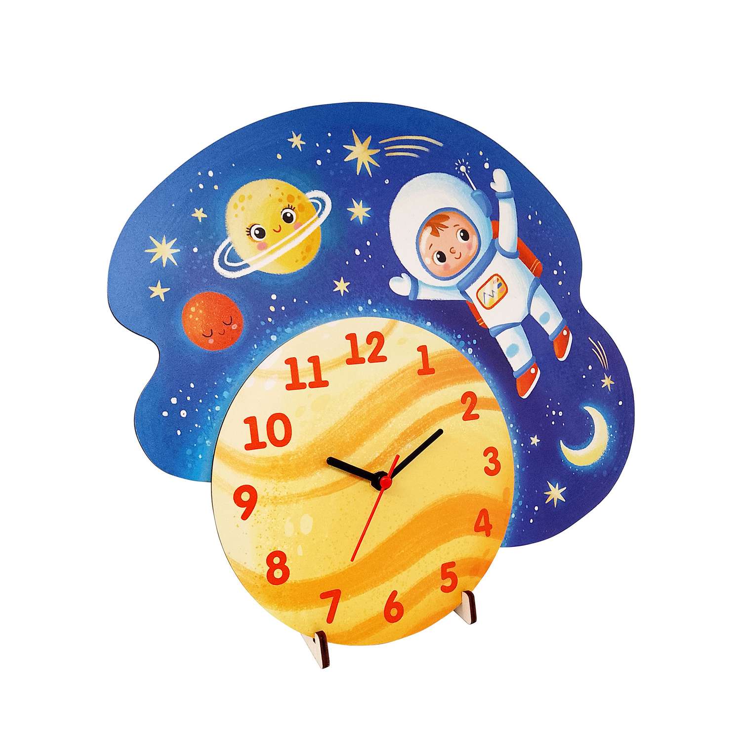 Часы для детской комнаты Нескучные игры Космос - фото 3