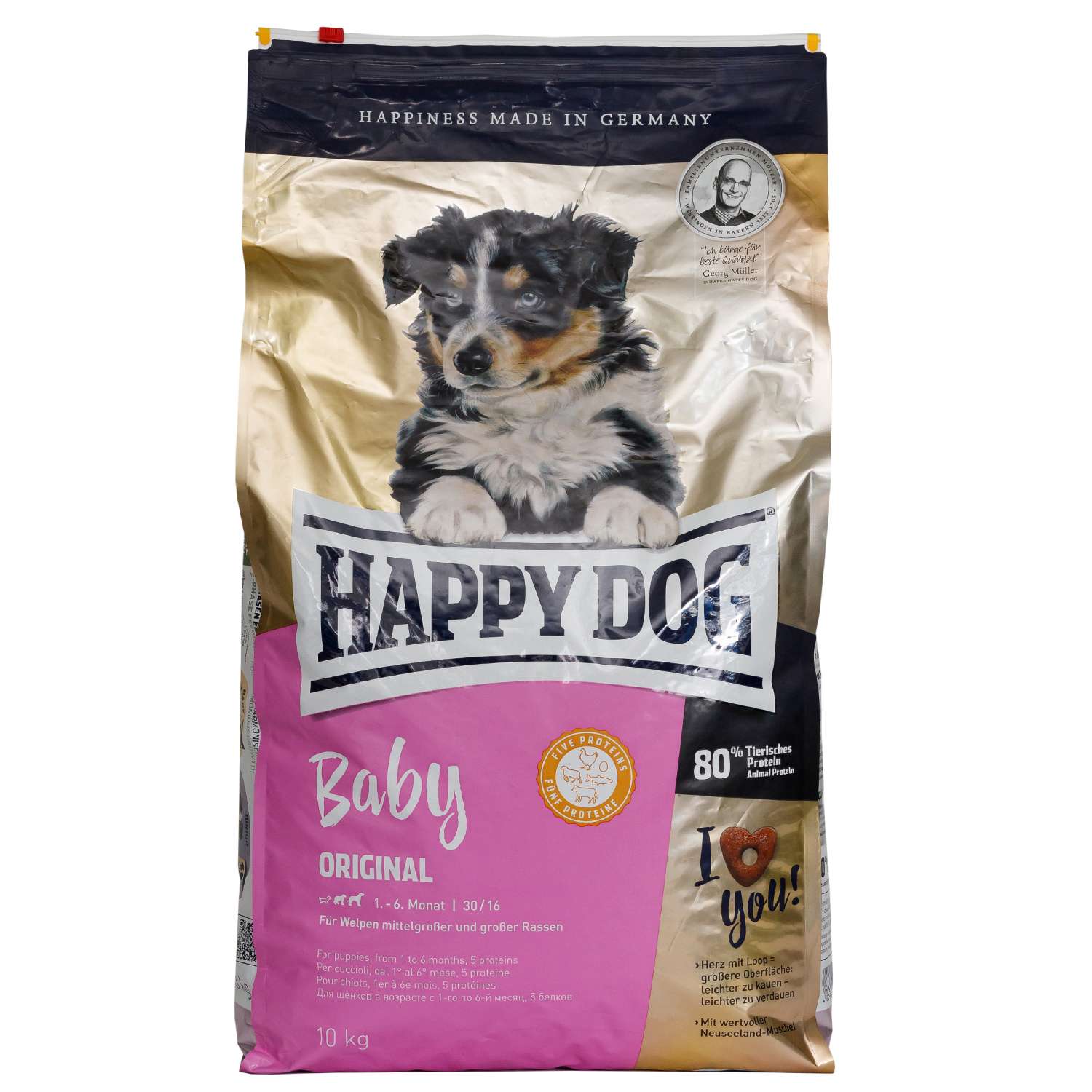 Корм для собак Happy Dog Supreme Baby Original 10кг - фото 1