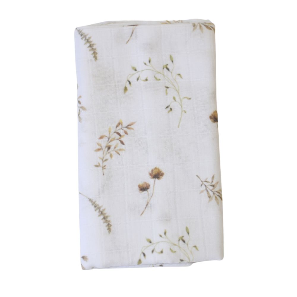 Пеленка муслиновая Маковка Сухоцветы 80х95 см - фото 1