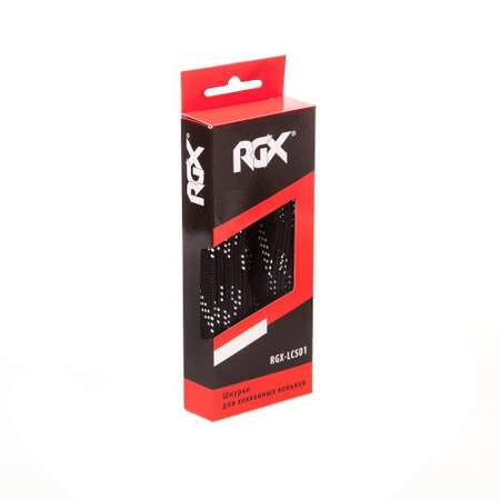 Шнурки RGX RGX-LCS01 213 см Black