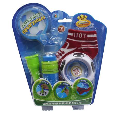 Мыльные пузыри 1TOY Прыгунцы в ассортименте