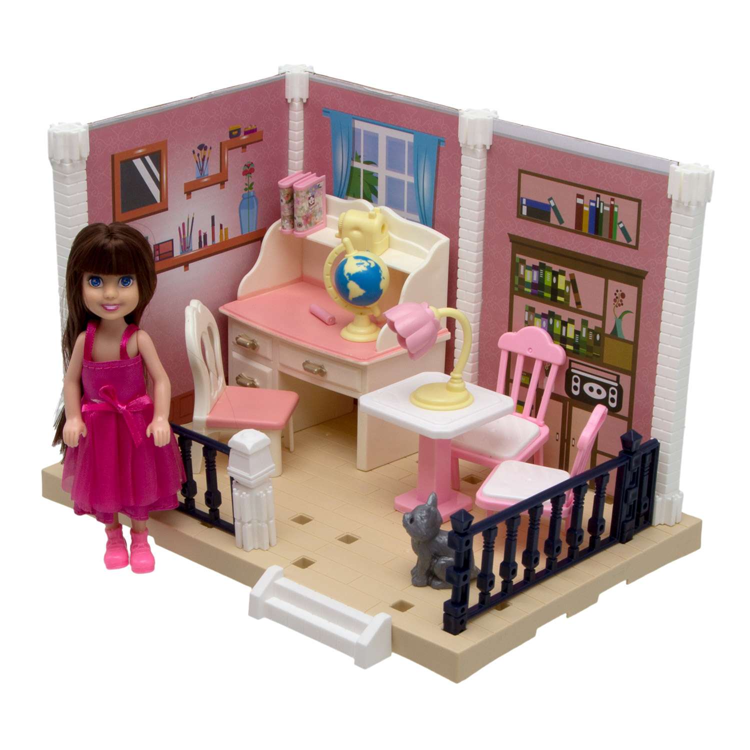 Игровой набор S+S Уютная квартирка с куклой 200828824 - фото 1