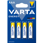 Батарейки AAA Varta ENERGY LR03 AAA BL4 Alkaline 1.5V (4103)