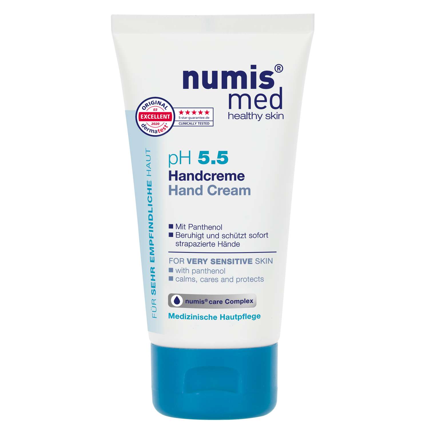 Крем для рук numis® med pH 5 5 для чувствительной кожи с пантенолом - фото 1