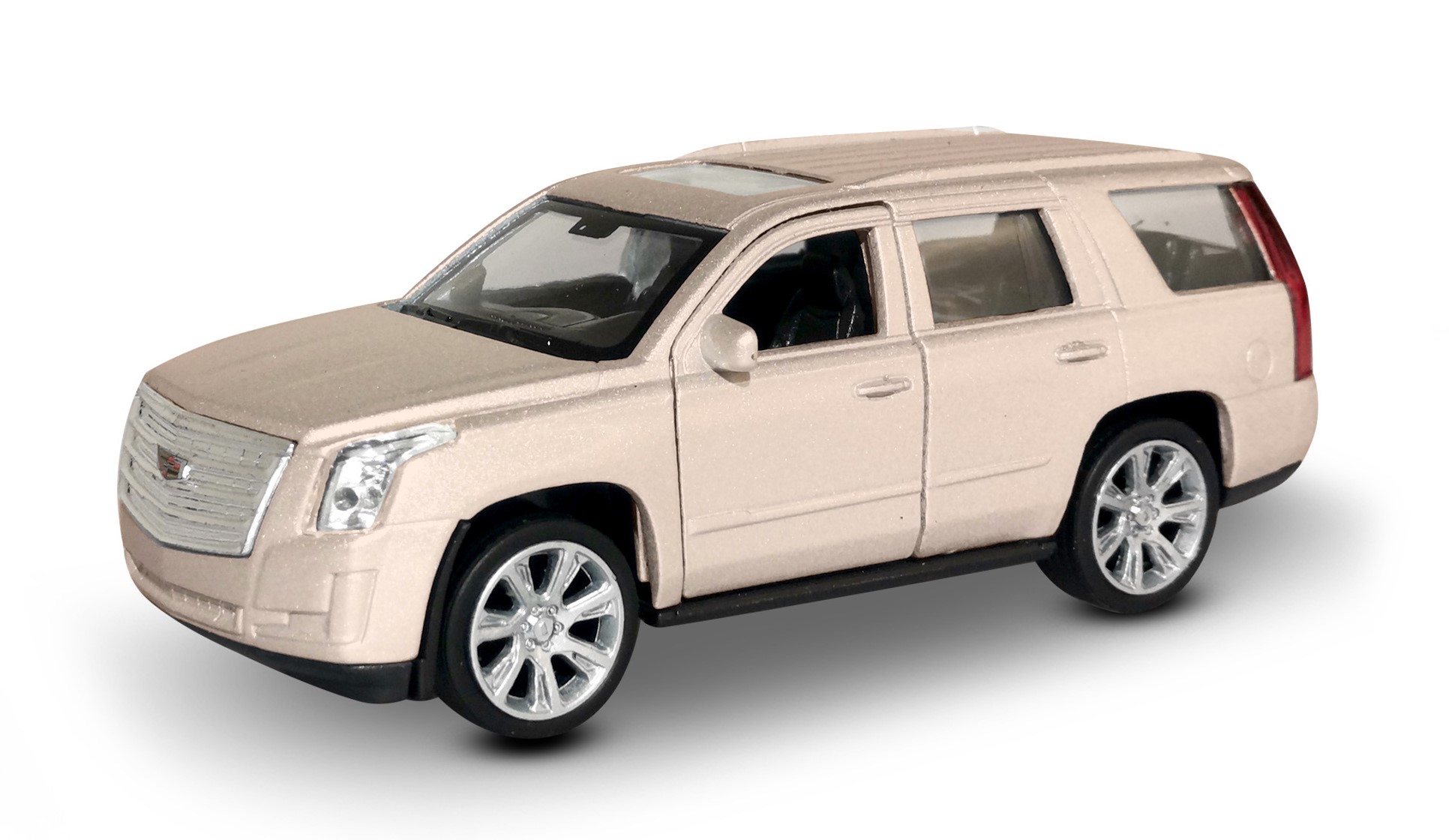 Машинка WELLY модель 2017 Cadillac Escalade 1:38 кремовая купить по цене  1199 ₽ в интернет-магазине Детский мир