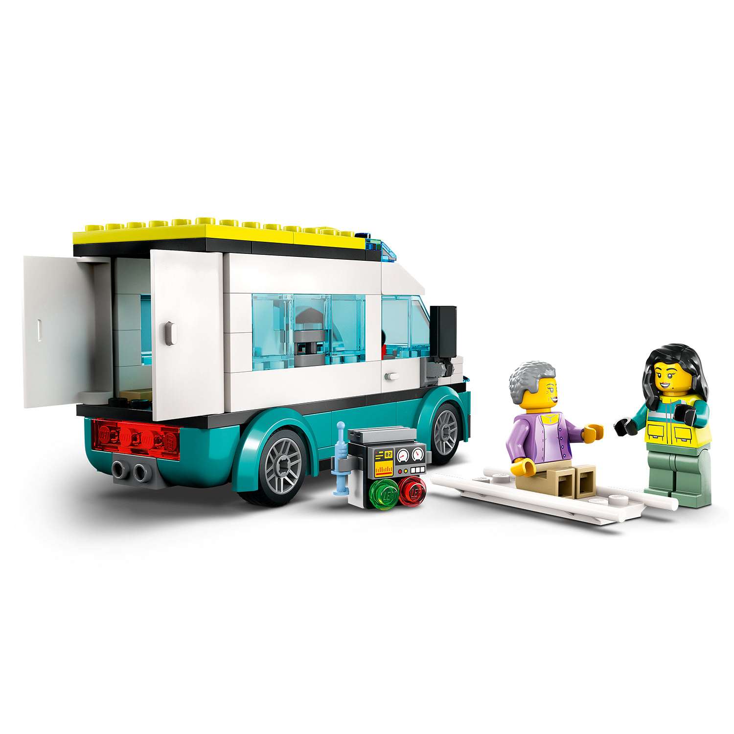 Конструктор LEGO City Fire «Штаб спасательных транспортных средств» 706 деталей 60371 - фото 5