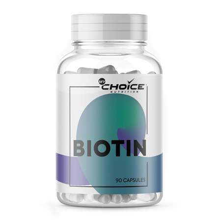 Комплексная пищевая добавка MyChoice Nutrition Biotin 90капсул