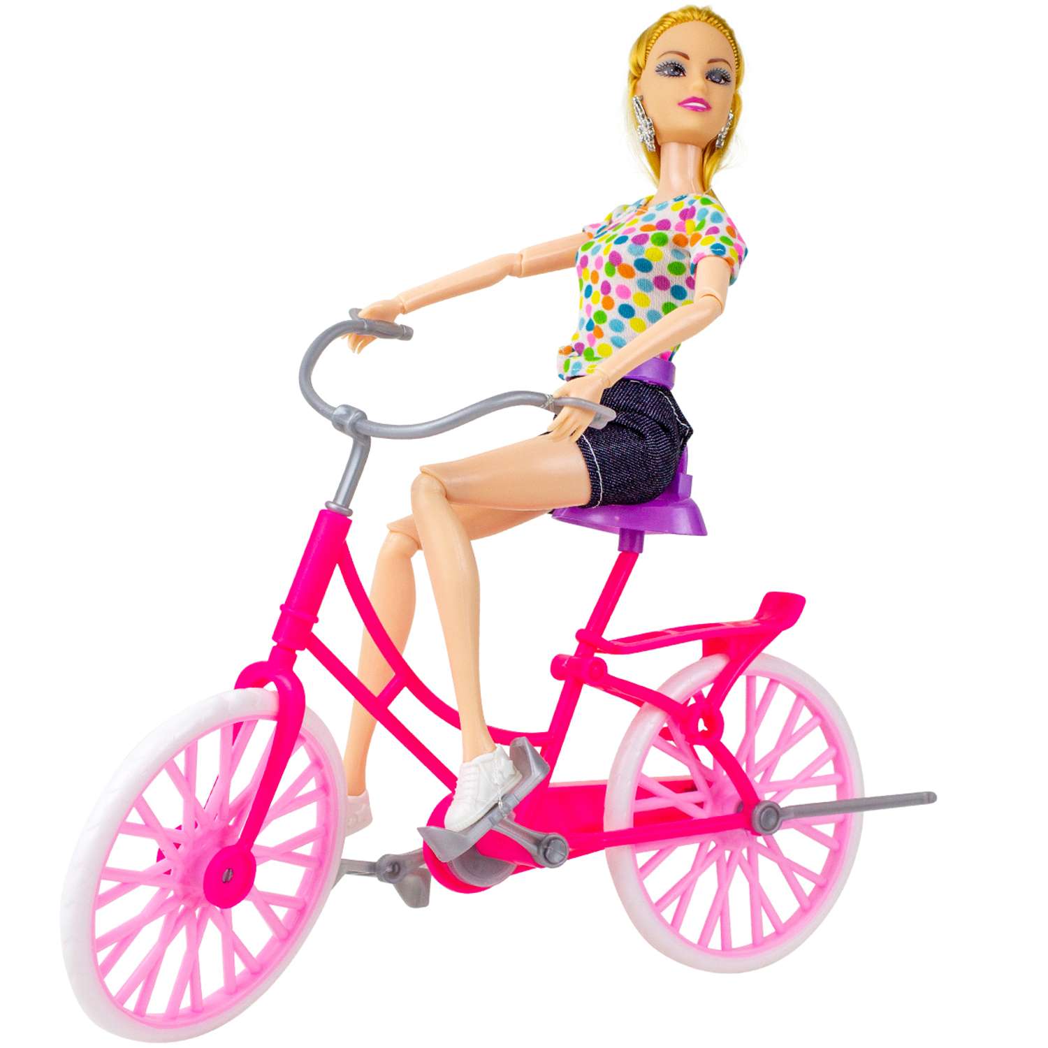 Кукла на велосипеде Story Game LY519-D LY519-D - фото 2