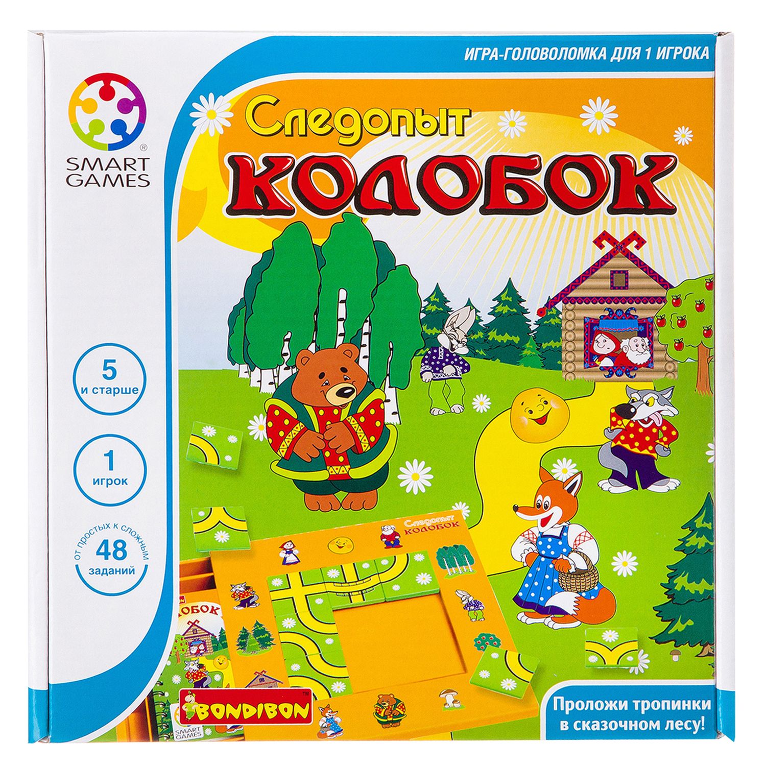 Логическая игра Bondibon Колобок - фото 4