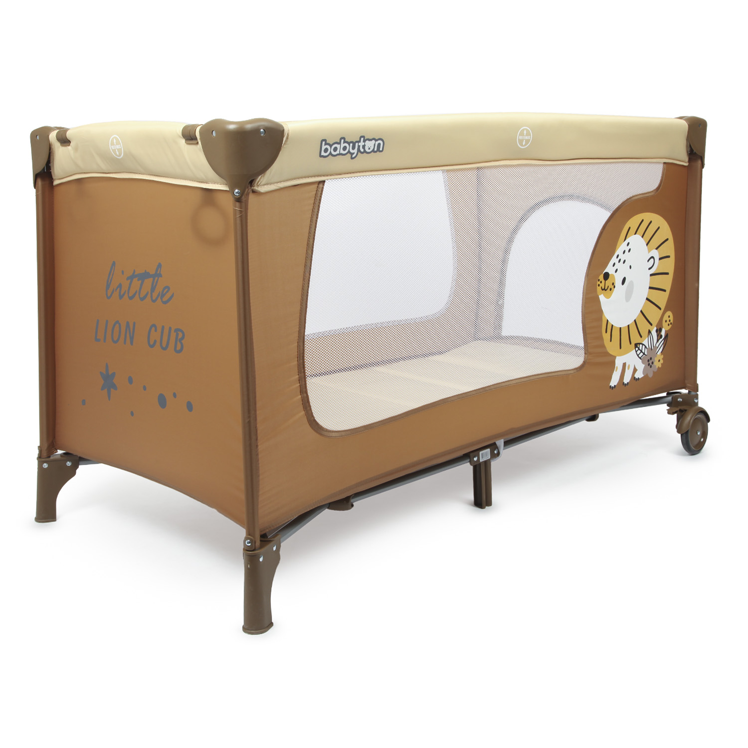 Манеж Babyton Play box Beige P612 - фото 3