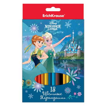 Карандаши ErichKrause Elsa 18 цветов