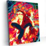 Картина по номерам Hobby Paint Человек-паук холст на подрамнике 40*50