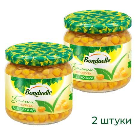 Кукуруза в зернах (ЗОЖ) Bonduelle 2 банки по 350 мл.