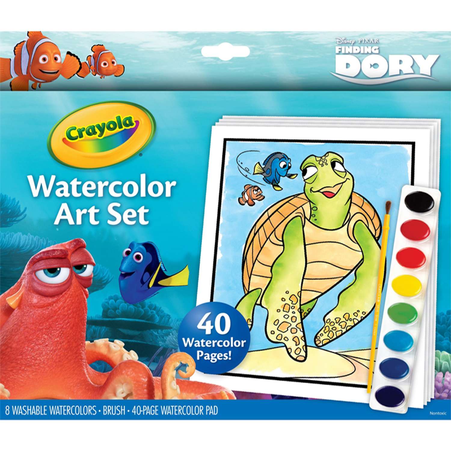 Краски и раскраска Crayola В поисках Дори - фото 1