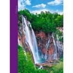 Книга записей Listoff Пейзаж Водопады А6 64л