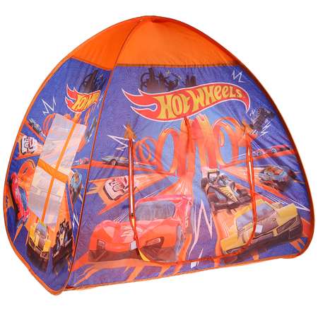 Палатка детская игровая Играем Вместе Hot Wheels с тоннелем