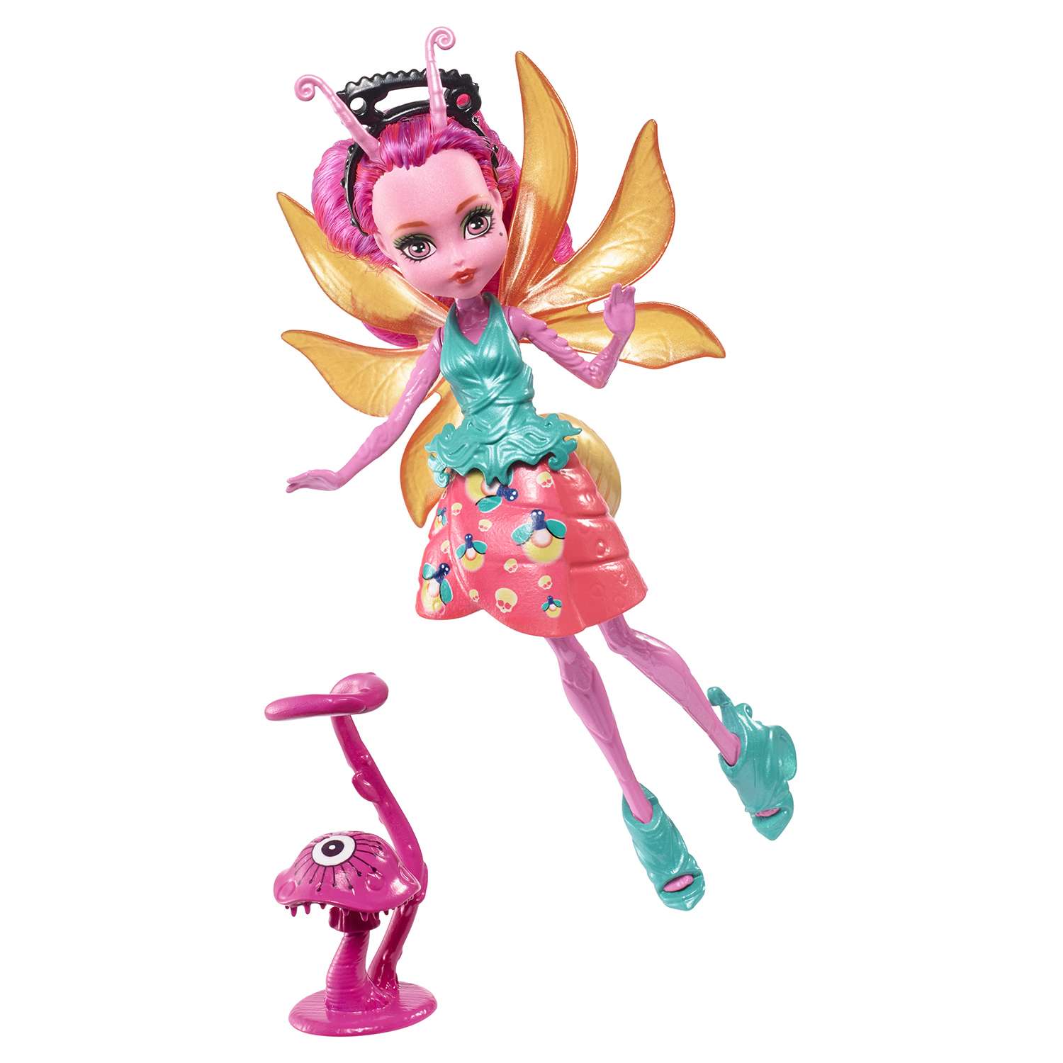 Мини-кукла Monster High Цветочные монстрики с питомцами FCV50 FCV47 - фото 1