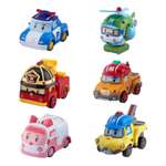 Набор игровой Robocar Poli из 6 трансформеров мини ZR-915