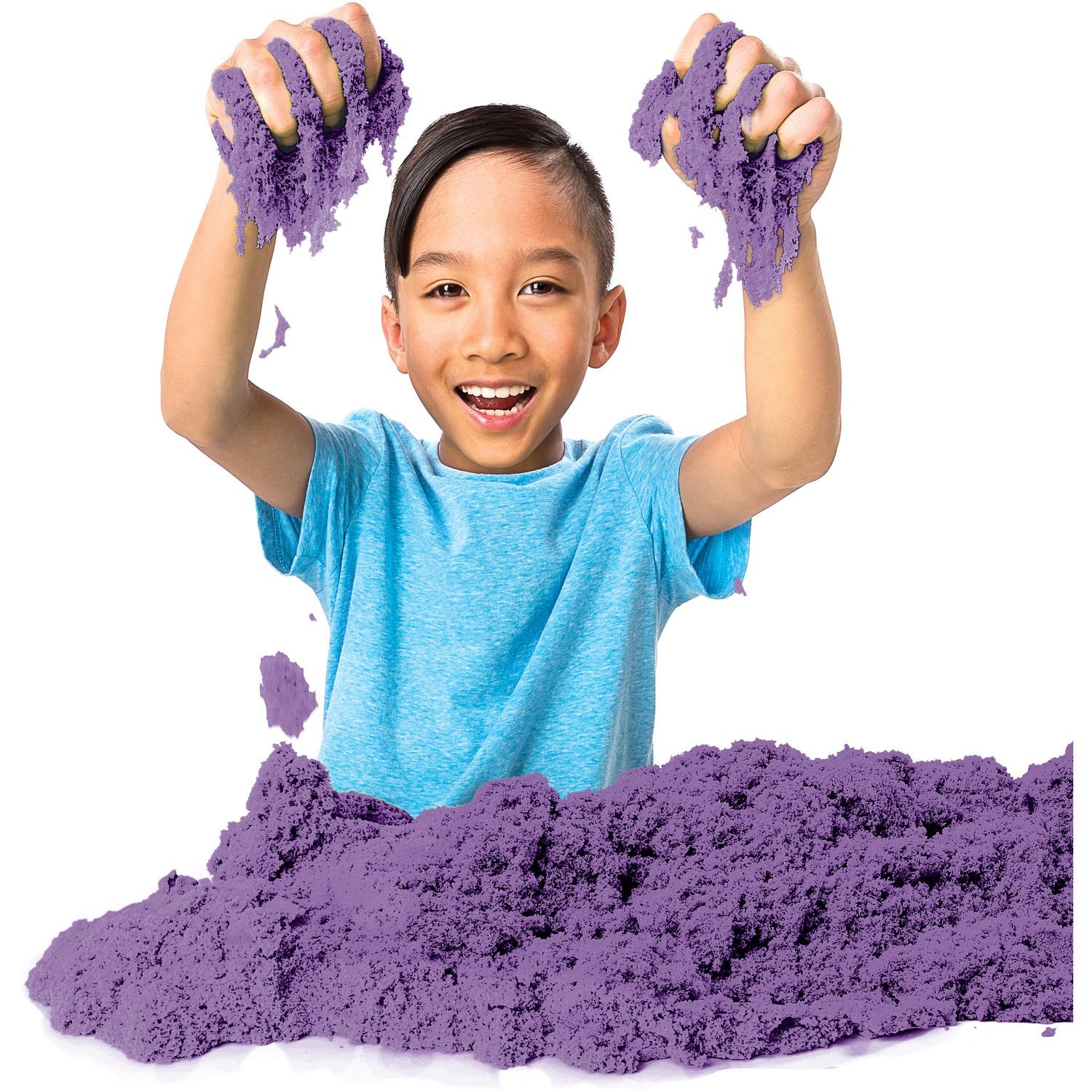 Песок кинетический Kinetic Sand 907г Фиолетовый 6047184 - фото 4