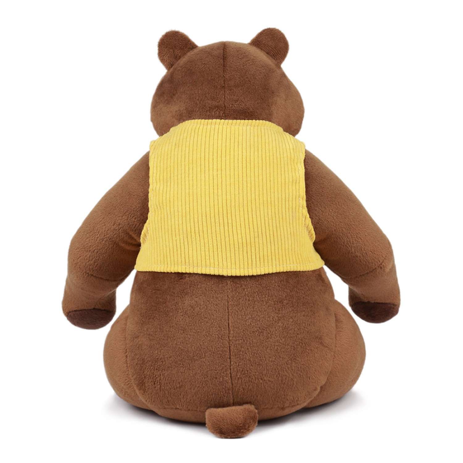 Мягкая игрушка KULT of toys плюшевый медведь mr.brown в жилетке 30см - фото 3