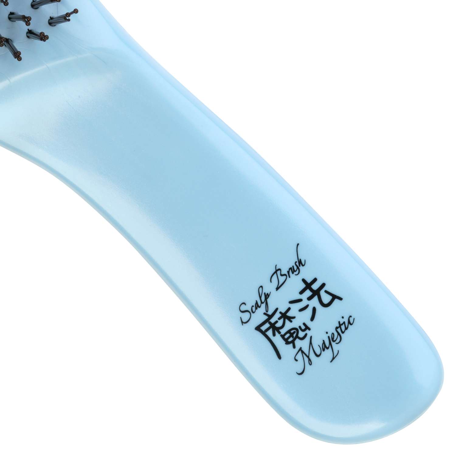 Японская расческа Majestic Pearl Blue для жестких и густых волос - фото 6