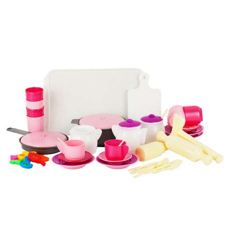 Игровой набор Стром Кухонный Столовый в сумке (52 предмета)