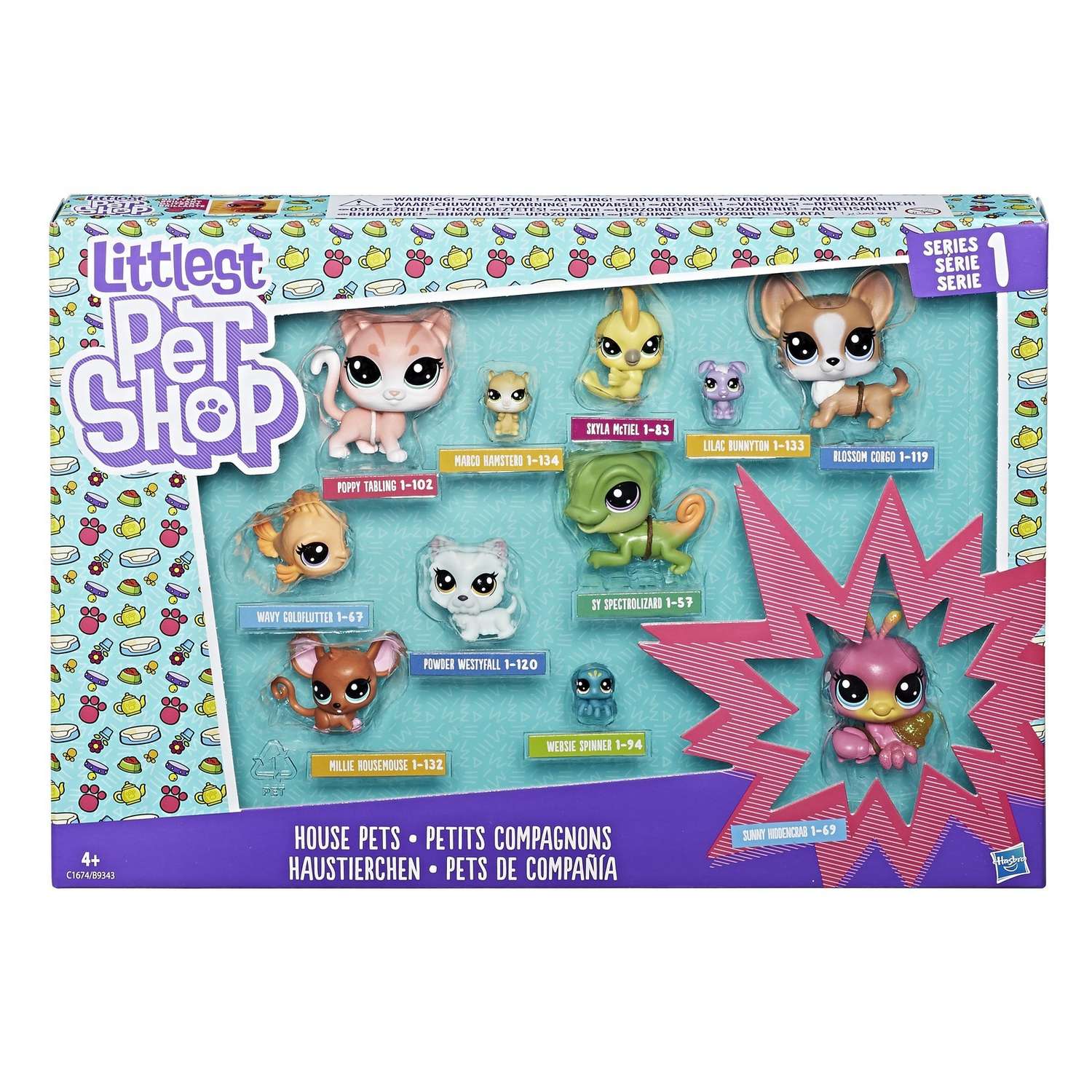 Набор Littlest Pet Shop Коллекция петов в ассортименте B9343EU4 - фото 8