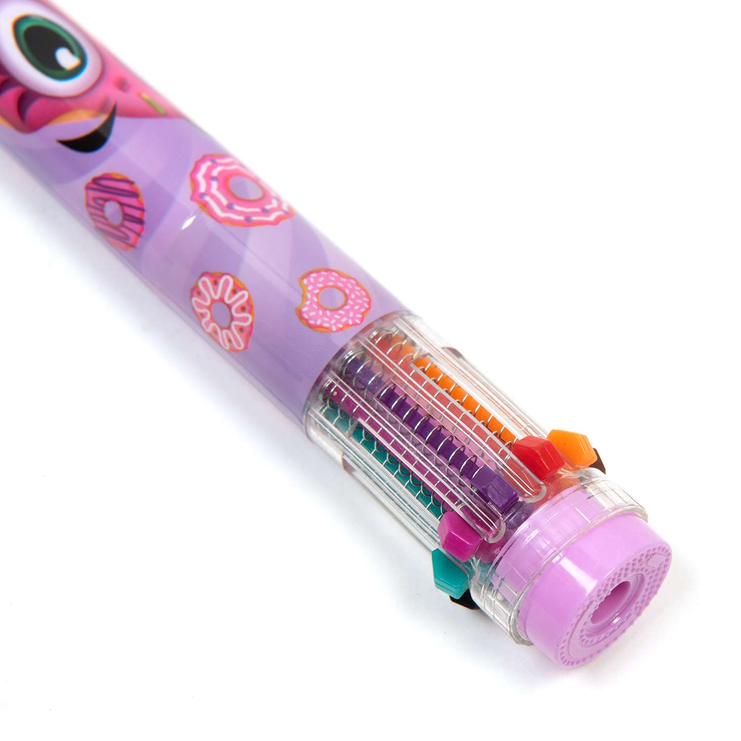 Ручка шариковая Erhaft Пончик ароматизированная 10цветов 35012 - фото 3