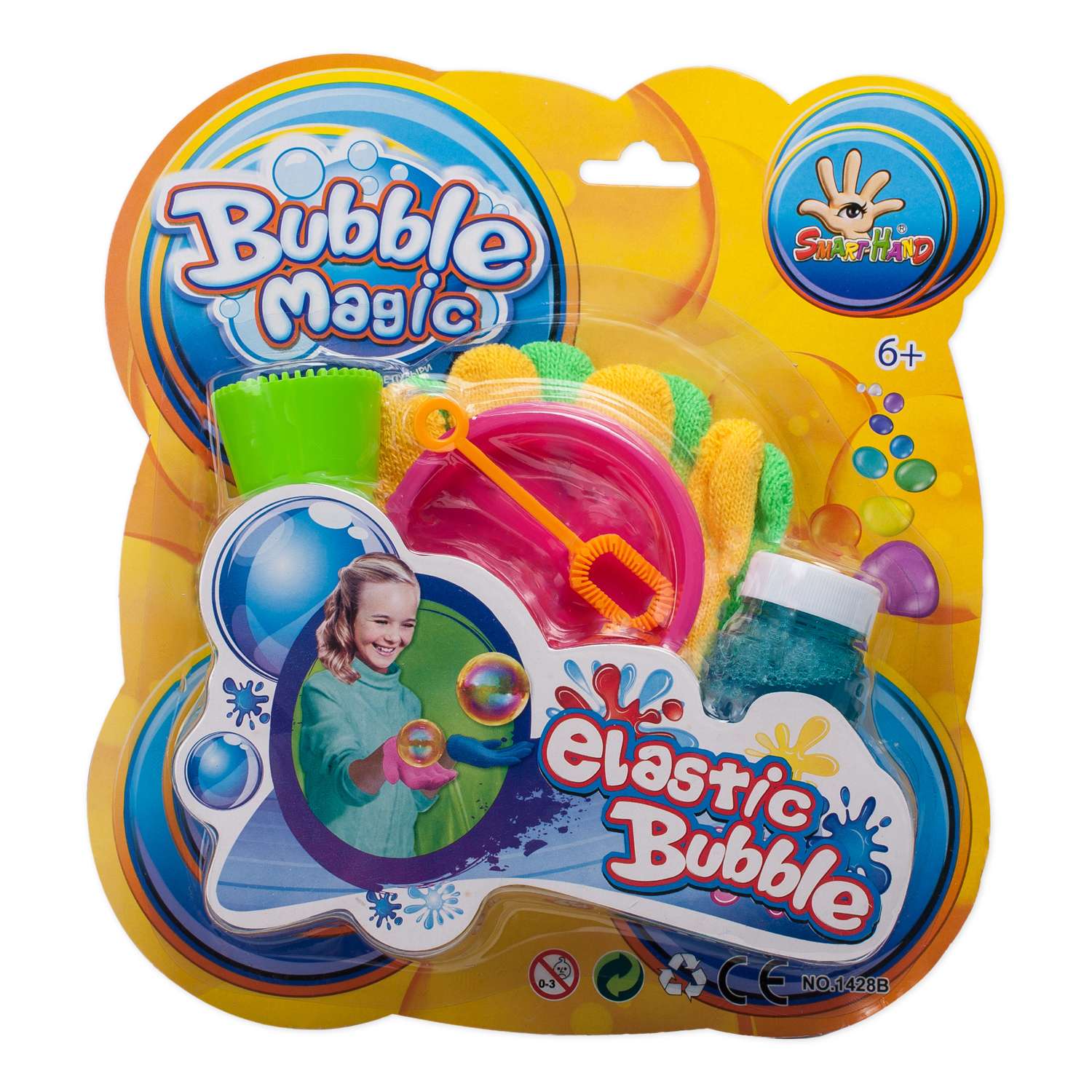 Мыльные пузыри Newsun Toys эластичные 80мл 1428B - фото 2