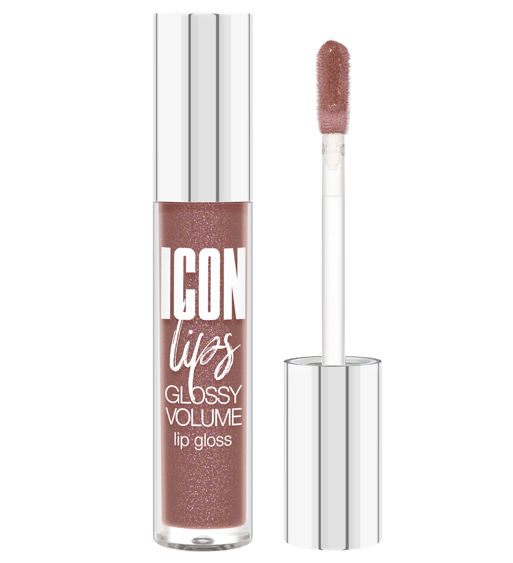 Блеск для губ Luxvisage ICON LIPS с эффектом объема Тон 506 CARAMEL BEIGE - фото 2