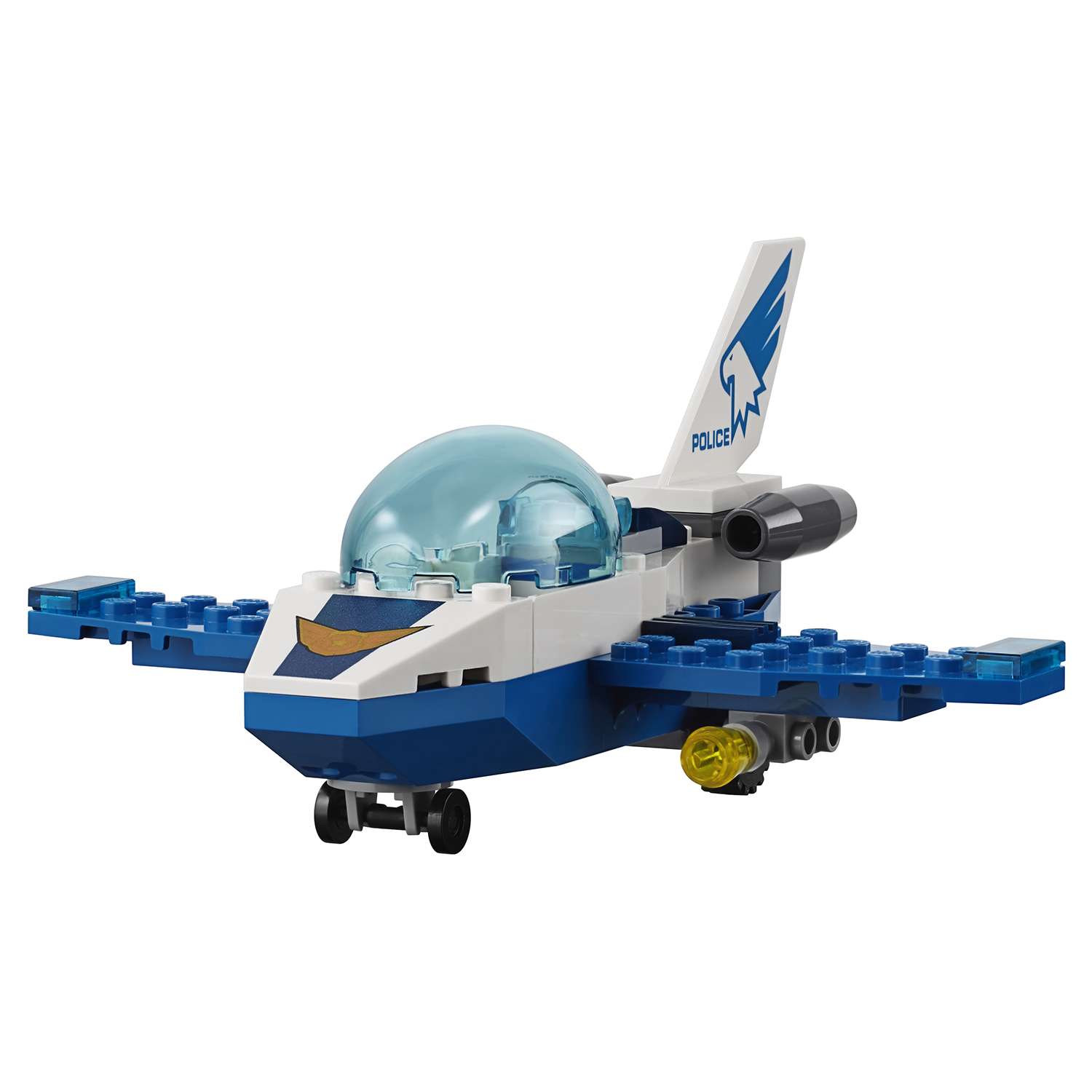 Конструктор LEGO City Police Воздушная полиция: патрульный самолет 60206 - фото 10
