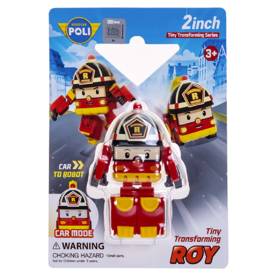 Игровой набор Robocar Poli ТОТОША Мини трансформер спасатель - фото 8