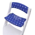 Подушки Babystul на растущий стул Синие звёзды