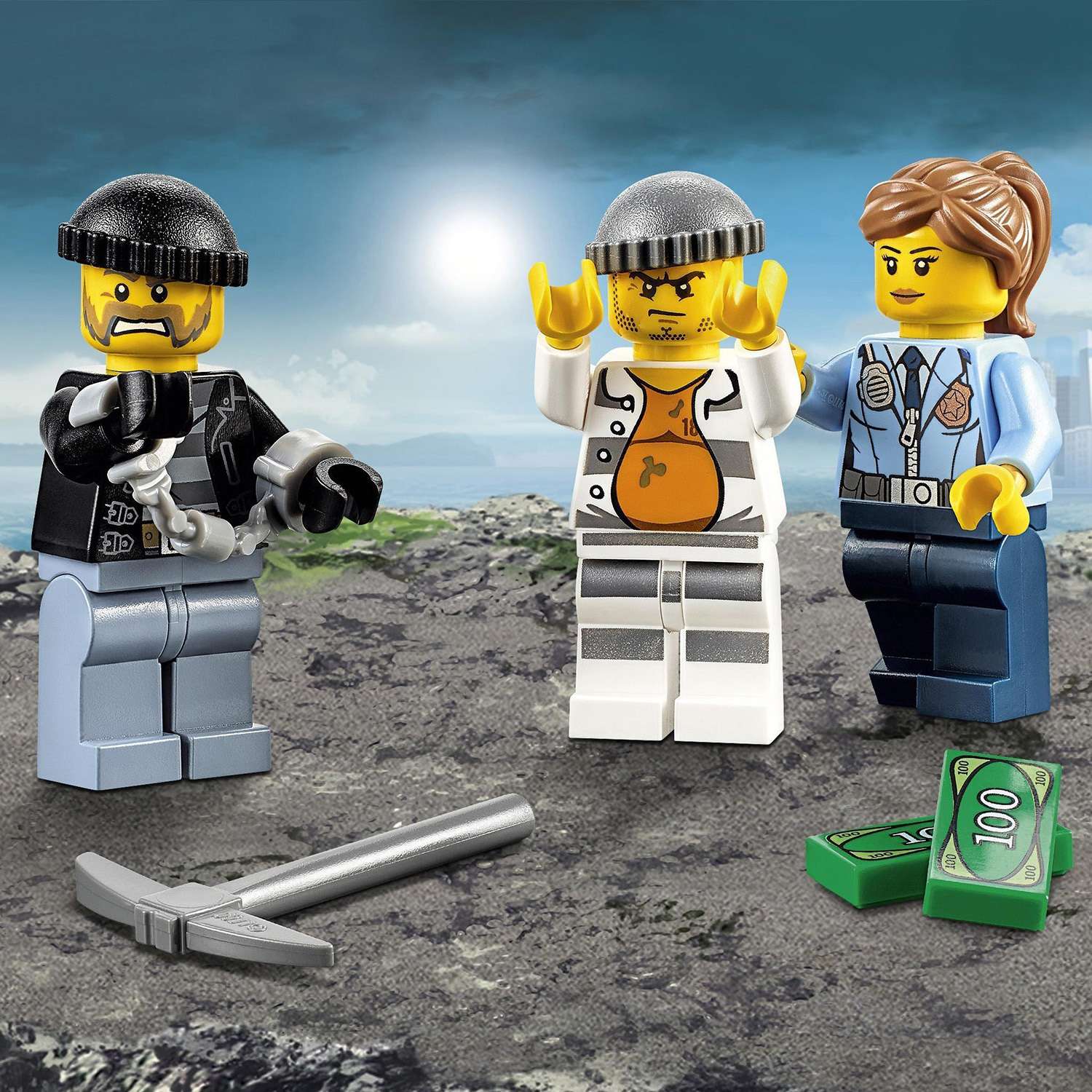 Конструктор LEGO City Police Набор для начинающих «Остров-тюрьма» (60127) - фото 8