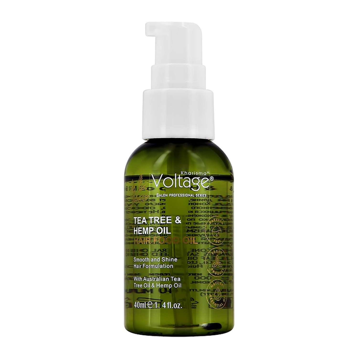 Масло для волос Kharisma Voltage Tea tree and hemp oil 40 мл - фото 5