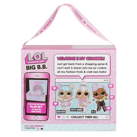 Кукла L.O.L. Surprise! Big B.B.-Kitty Queen 573074EUC