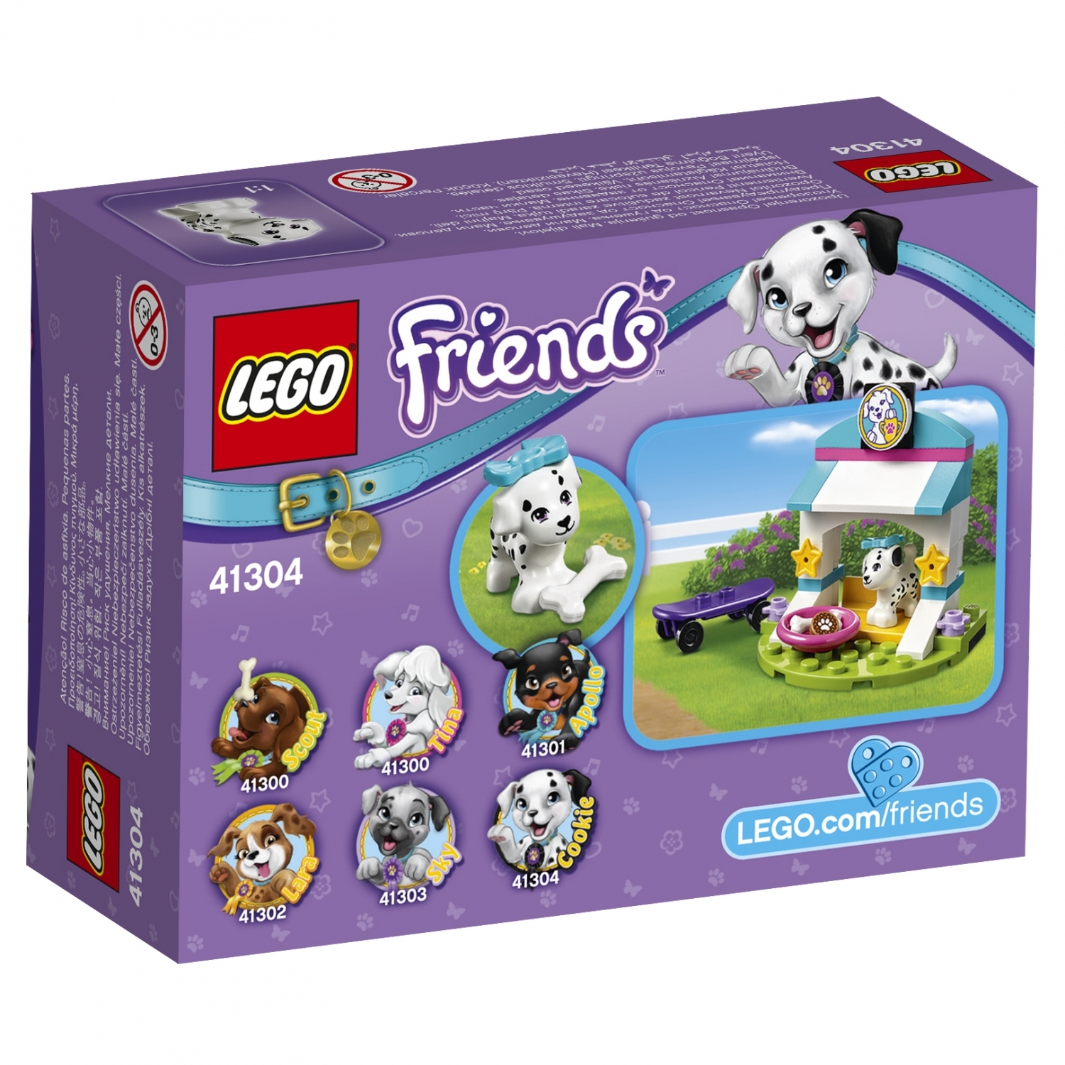 Конструктор LEGO Friends Выставка щенков: Скейт-парк (41304) - фото 3